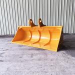 CAT312 Excavator Narrow Trenching Bucket , PC60 Excavator Mud Bucket