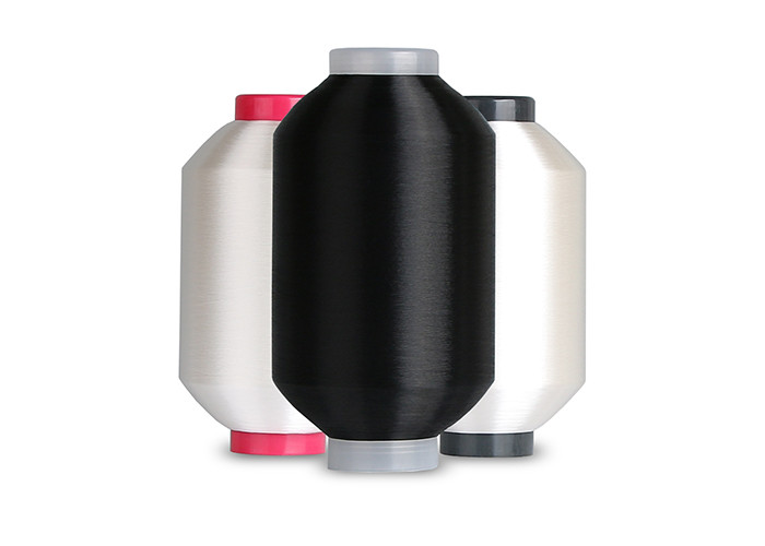 High Elastic Textured Filament Yarn , DTY 70D/24F 6 Dty Hank Dyed Yarn