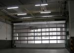 OEM Fully Transparent Industrial Sectional Door Auto PC Windows Aluminum
