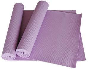 Wholesale Light purple latex free PVC sticky yoga mat from china suppliers