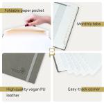 FSC REACH ISO9001 Softcover Weekly Planner With Monochrome Inner Page