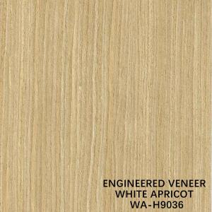 Wholesale ISO The Simulation White Apricot Wood Veneer H9036 Straight Cut For Cabinet Face Manufacturer From China from china suppliers