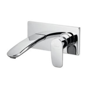 Wholesale Polished Wall Mounted Mixer Taps G1/ 2 131mm 210mm Brass Material from china suppliers