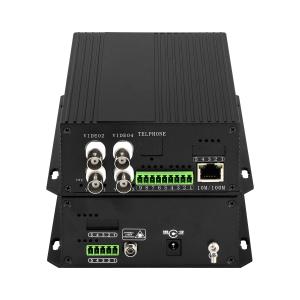 Wholesale 4 Channel CCTV Analog Video To Fiber Optic Converter NTSC/PAL/SECAM Compatible from china suppliers