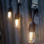 Outdoor Waterproof Globe Edison Bulb Festoon LED String Lights Garland Wedding