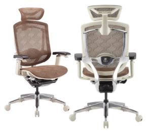 Wholesale Grey Mesh Office Chairs Polished Aluminum Adjustable Arms SGS from china suppliers
