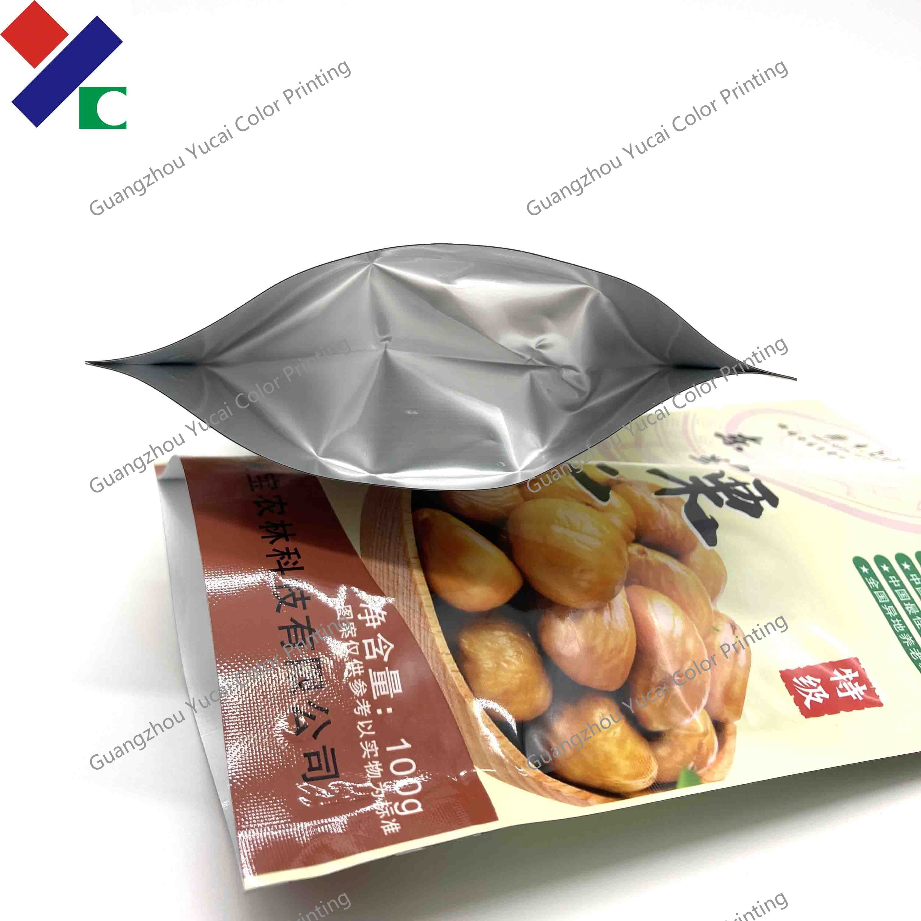 High Barrier Custom Stand Up Retort Pouch 180 Micron Non - Breakage