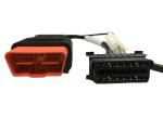 Customize Wiring Harness Car Maintenance 2 Male to 1 Female BMW 16 Pin OBD Cable