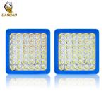 42 Beads Metal Case White Yellow Flash 24V LED Headlight Bike Accoessories