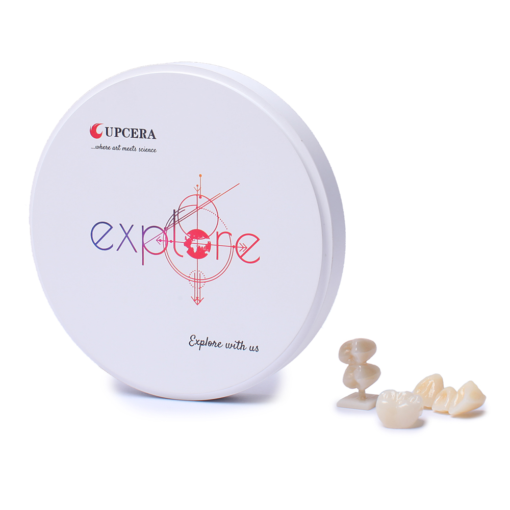 D98 Open System Zirconia Blocks Upcera 4D Explore
