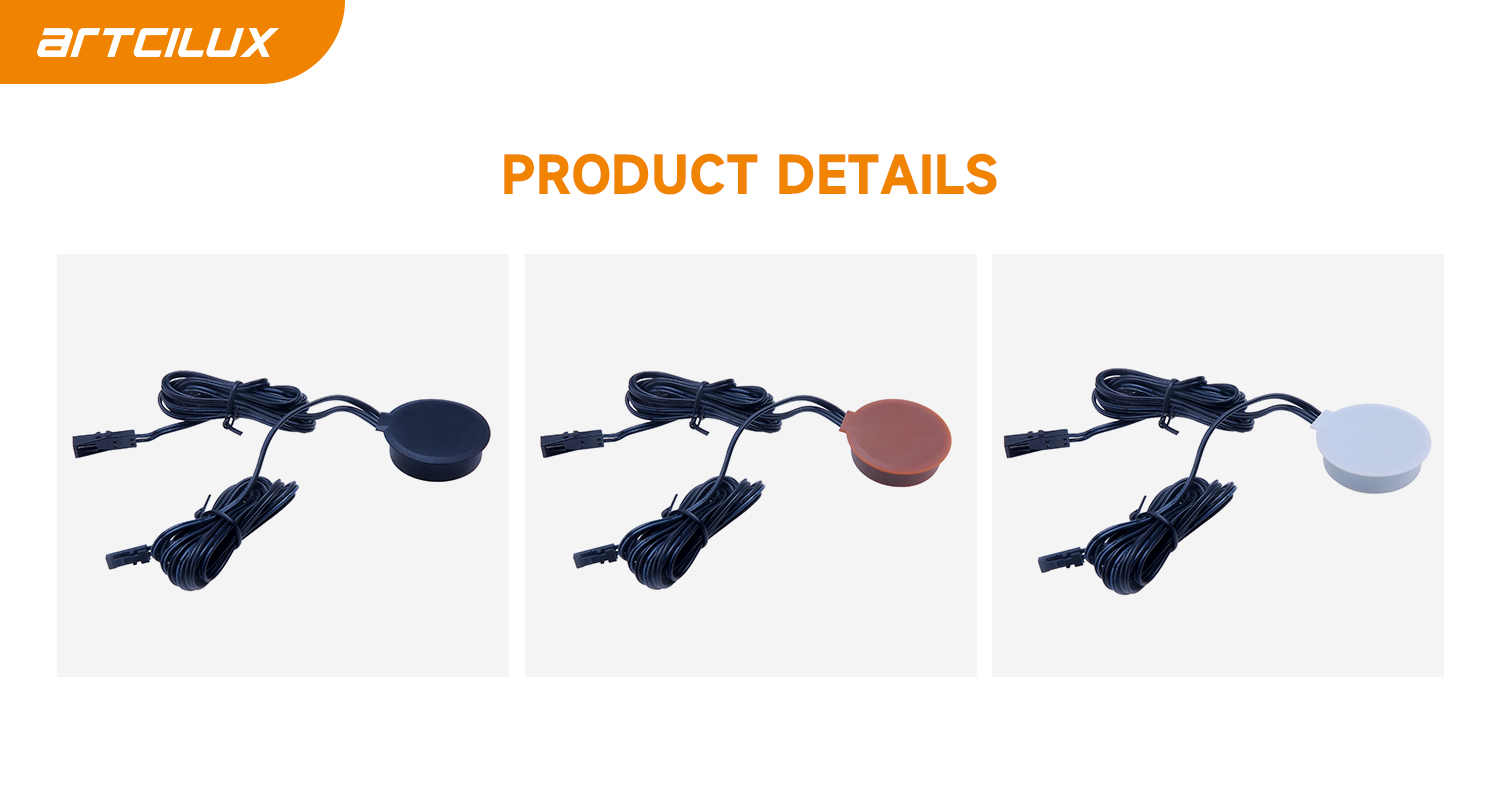 12V / 24V 60W LED Touch Sensor Dimmer Switch Color Suitable Invisible Switch S1005