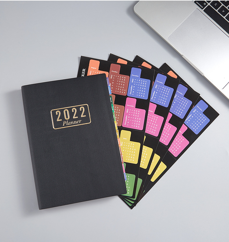Calendar Stickers Monthly Planner Gift for Journal Notebook Agenda Style Memo Pads