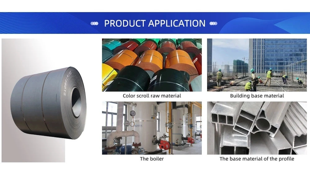Hot Sell Factory Direct Supply Customized Size Hot Rolled Coil ASTM A36 Q235 Q345 Ss400 Q255 Q195 Carbon Steel Coil