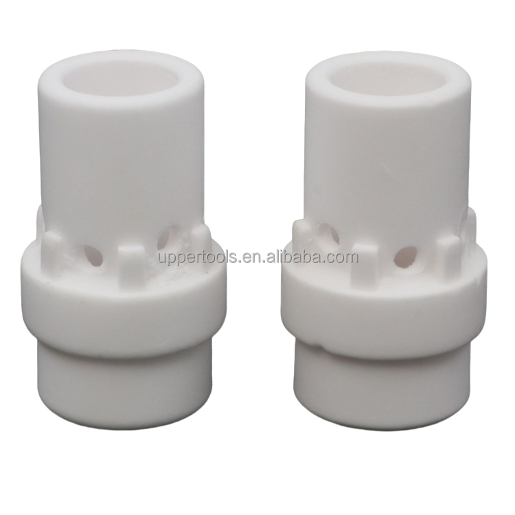 Precision Welding Upper 36KD Gas Diffuser Gas Nozzle Contact Tip Holder for Mig Torch