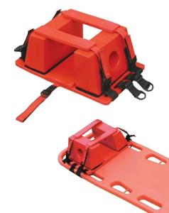 Wholesale Red Universal Head Immobilizer NBR Spine Board Head Immobilizer from china suppliers