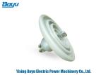 ISO9001 Transmission Line Porcelain Disc Insulators For 255mm Diameter