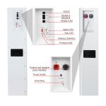 Solar Wall Mounted LiFePo4 Battery 100ah 200ah 5kwh 10kwh Lithium Battery 48V