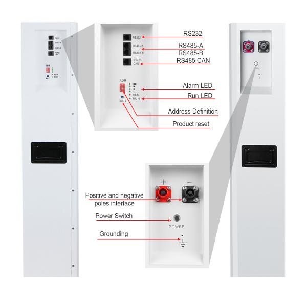 10kwh Solar Lifepo4 Battery Powerwall 48V Off Grid Lithium Ion Battery 100ah