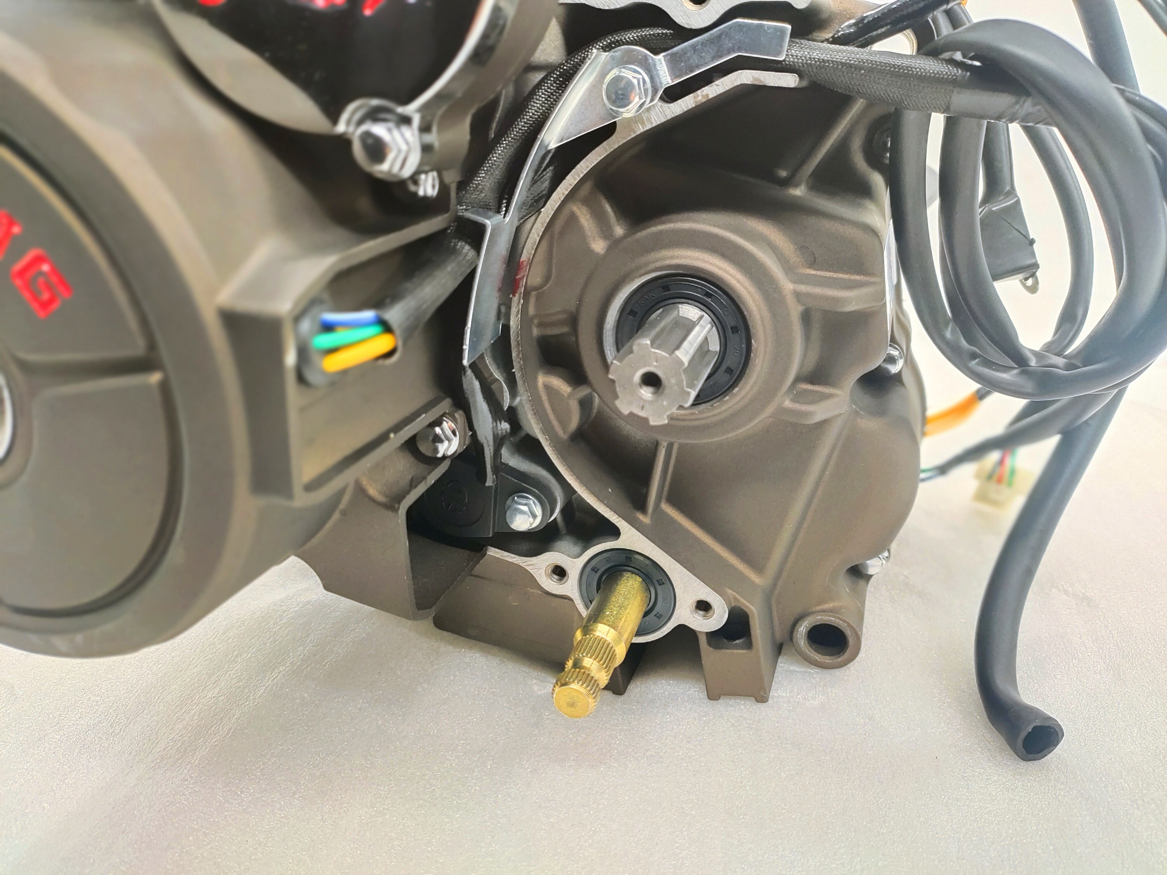 DAYANG LIFAN CG150cc Cool Engine Motorcycle Assembly with Kick Start and 1 Cylinder