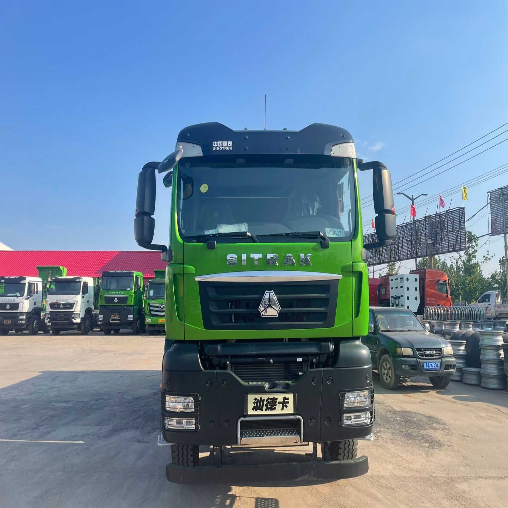 Used Dump Truck Howo G7 Sinotruk Howo 6x4 Tipper 10 Wheeler
