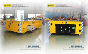 Wholesale battery powered industrial trackless transfer flat cart for casting factory from china suppliers