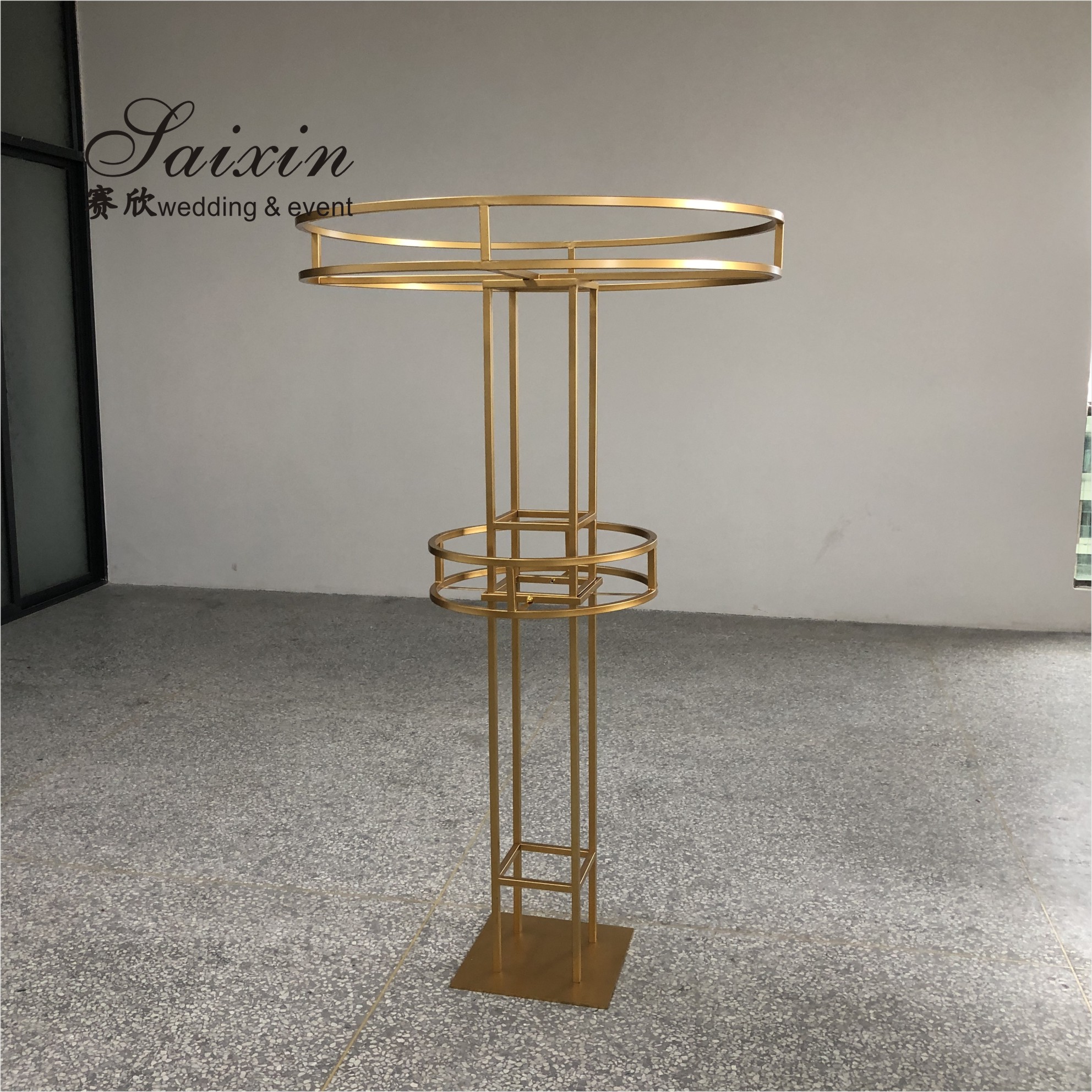 Factory Price Metal Plant Stand Gold Flower Pot Stands For Wedding Centerpieces