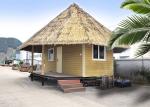 Modern Prefab Steel Yellow Overwater Bungalow laminated flooring prefabricated