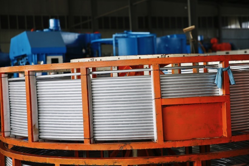 1050 D32 30mm Aluminium Round Tube Customized Water Cooling Tower Precision Corrosion Resistant