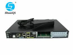 Wholesale Cisco ISR4321/K9 4G DRAM IP Base 50Mbps-100Mbps System Throughput 2 WAN/LAN Ports from china suppliers