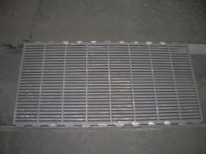 Wholesale Black Steel Cast Iron Drain Grates / Metal Grate Flooring For Pig Farrowing Crate from china suppliers