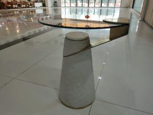 Wholesale 65cm Gold Plated Coffee Table from china suppliers