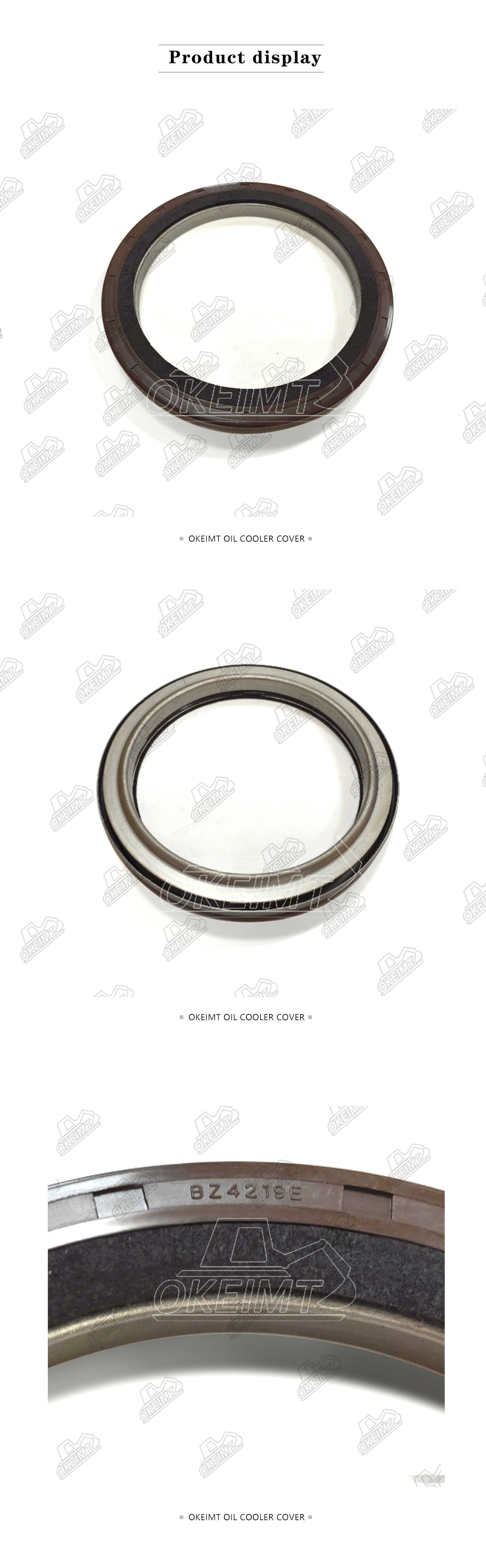 BZ4219E Crankshaft Front Engine Oil Seal 4HK1 For Excavator 8-97329780-0