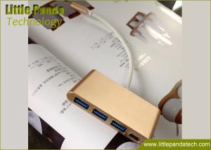 Wholesale Shenzhen Quality Good Price Aluminum USB Port Super Speed 3.1 USB Hub with 4 Ports from china suppliers