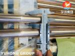 ASTM B111 C70600 Cu 90%Ni 10% Copper Nickel Seamless Tubes For Electric Power