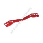 CNC 6063 Aluminum Parts Processing Custom Sports Equipment Parts Red Oxidation