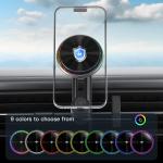 Starry Sky Lighting 15w Wireless Charger With Fast Heat Dissipation And Cooling