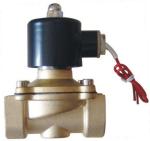 3 Ways Brass Water Solenoid Valve / Pilot Operated Gas Solenoid Valve