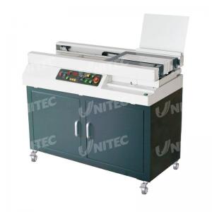 Wholesale Automatic Glue Soft Cover Book Binding Machine Small Milling Blade Included W5500 from china suppliers