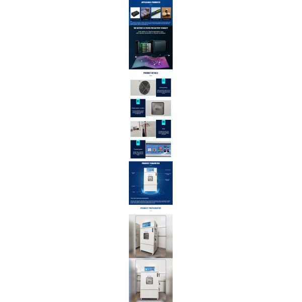 HD-H210 Battery Cycling Thermal Shock Chamber Stability Temperature Impact Testing Machine for Battery