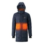Men Electric Heated Jacket Outdoor Micro Polar Fleece Thermal Trekking Hiking