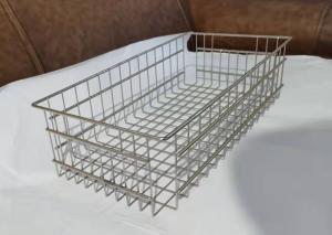Wholesale Heat Resistance Stainless Steel Mesh Basket Custom Size 304 316 For Cleaning from china suppliers
