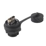 Female To Female Waterproof HDMI Adapter Coupler Industrial Grade