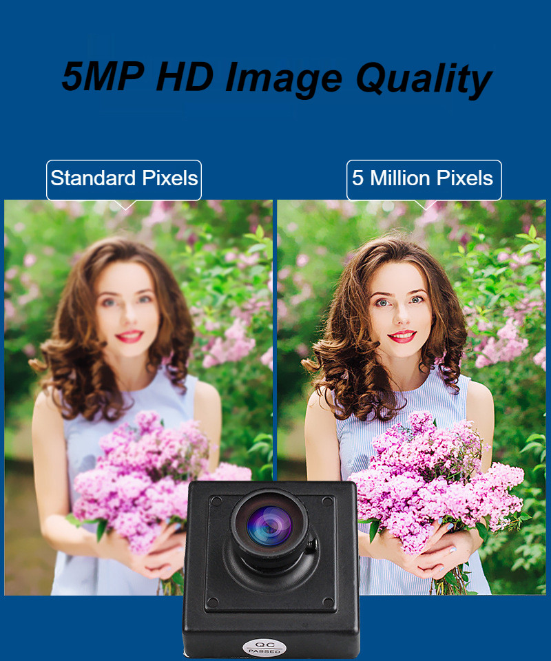H215V2 5MP Wide Dynamic Industrial Turnstile and Advertising Machine 1080P Camera Module Connect the Interface 1 * USB-5pin-1.25mm