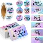 Thank You Cards, Christmas Stickers Set, Thank You Business Card Thank You Roll