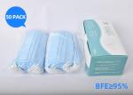 Relaxable Earloop Protection Disposable Non Woven Face Mask For COVID 19