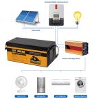 Best 12V 24V Volt Solar 100Ah 120Ah 150Ah 200Ah Deep Cycle Lithium Marine Ion