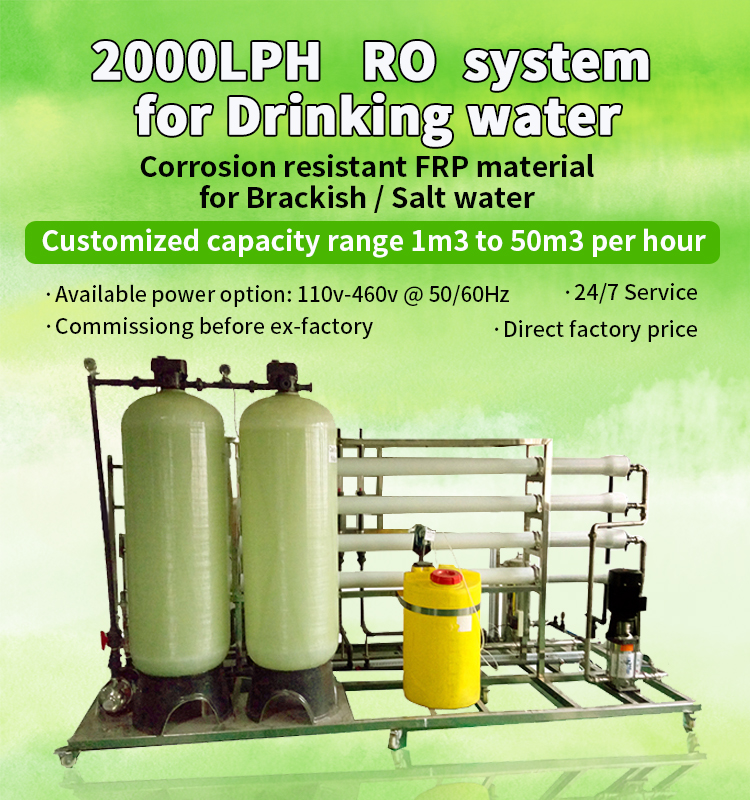 Packaged drinking water treatment plant with price drinking water plant