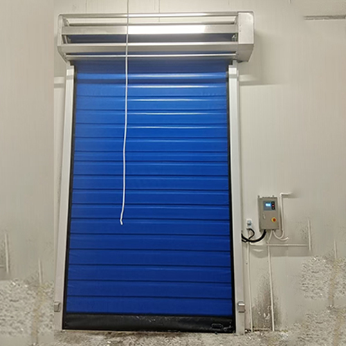 Low Temperature PVC Insulated Cold Room High Speed Freezer Door for Cold Storage Applications