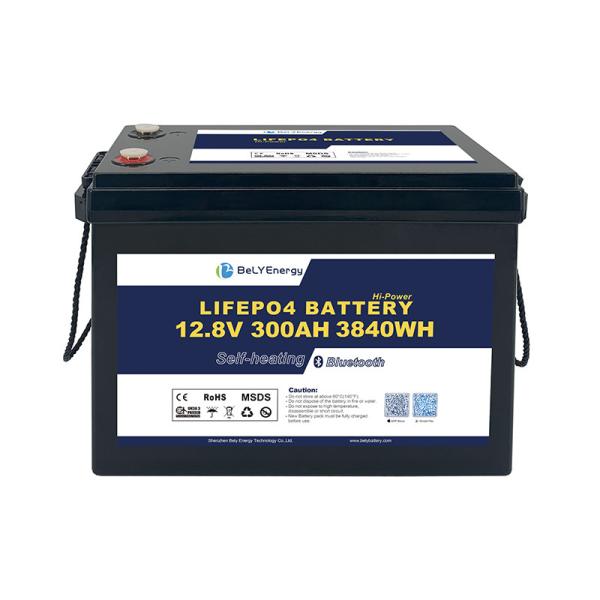 Wide Operating Temperature Range Brand New High Performance 12V300AH Lifepo4