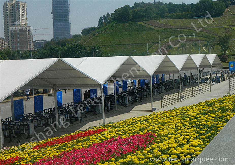 Outdoor Event Tent Structure with 850 gsm White Fabric Avoiding Ultraviolet Ray